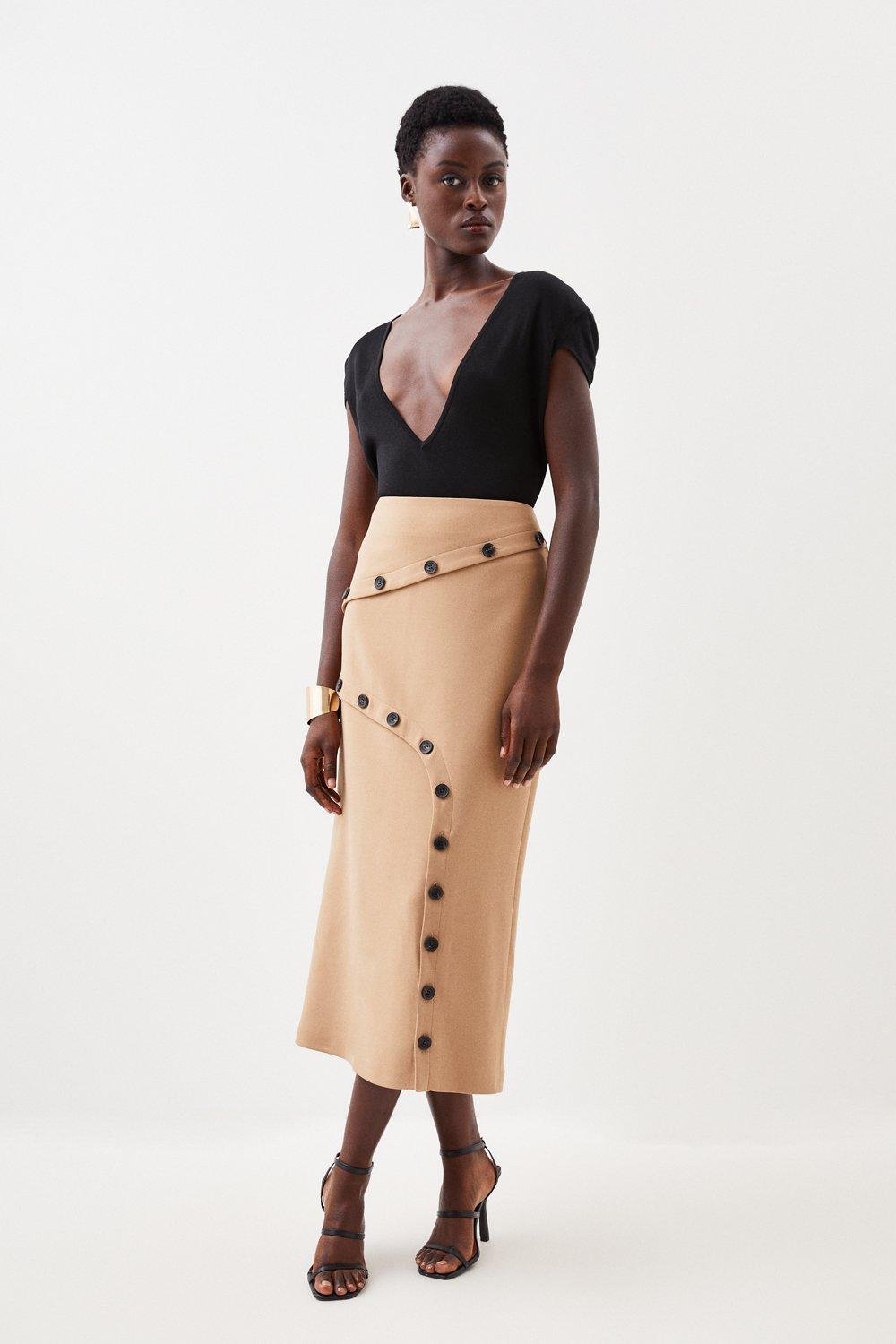 Bodycon midi skirt sale