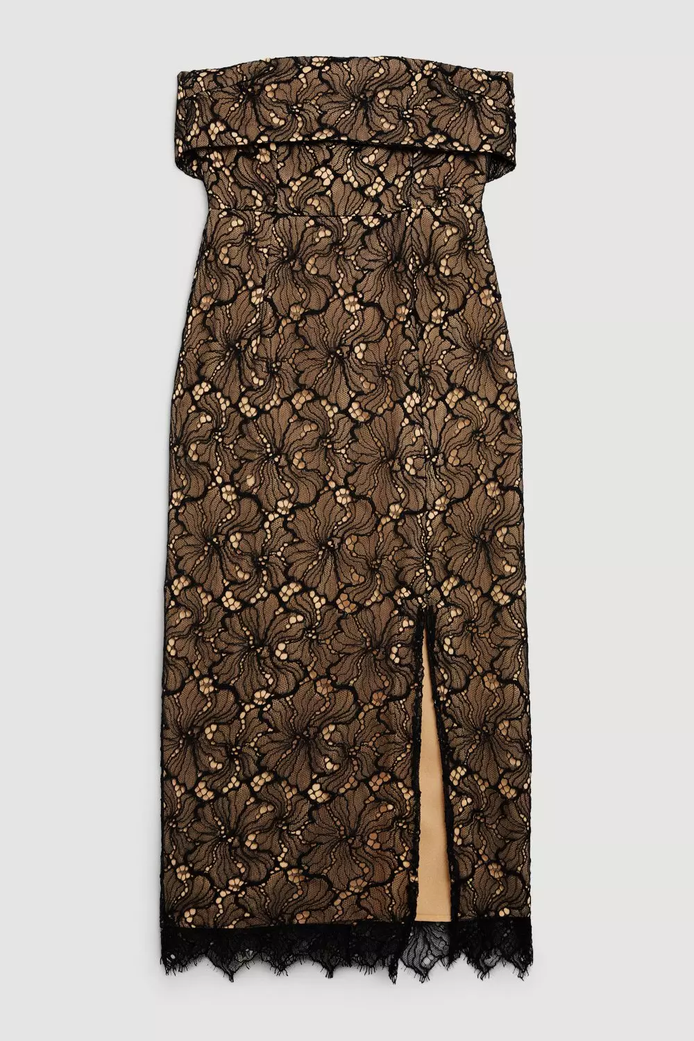 Karen millen on sale lace midi dress