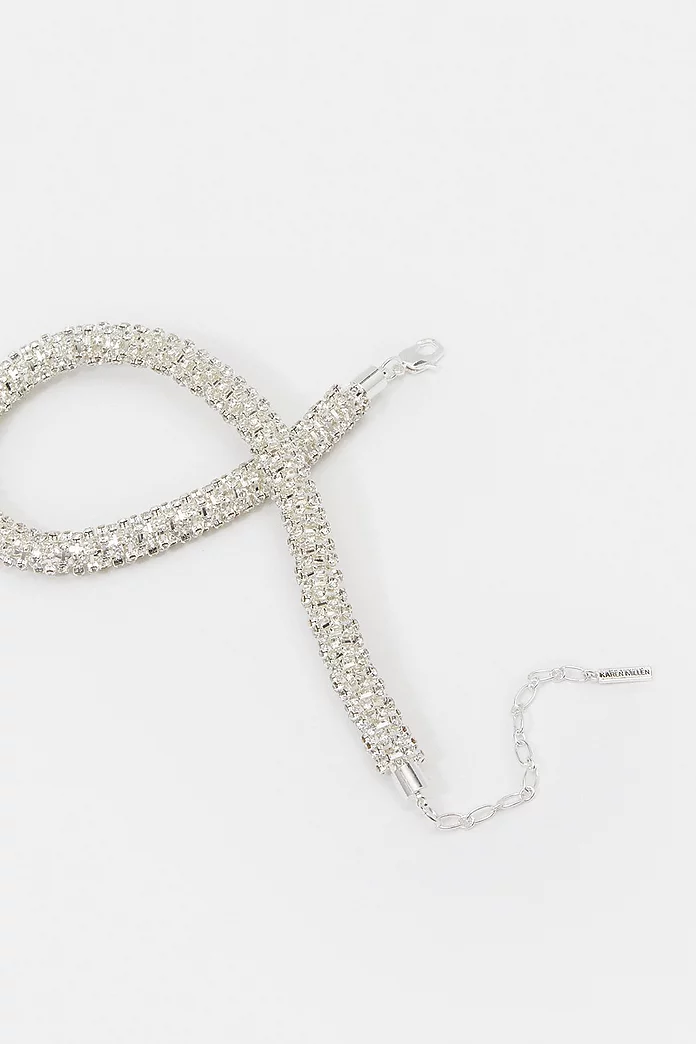 Embellished Twist Necklace | Karen Millen