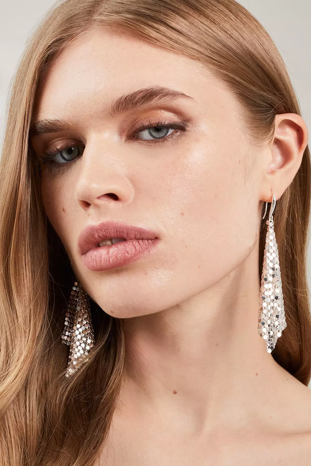 Gold Drop Ear Cuff Earrings | Karen Millen