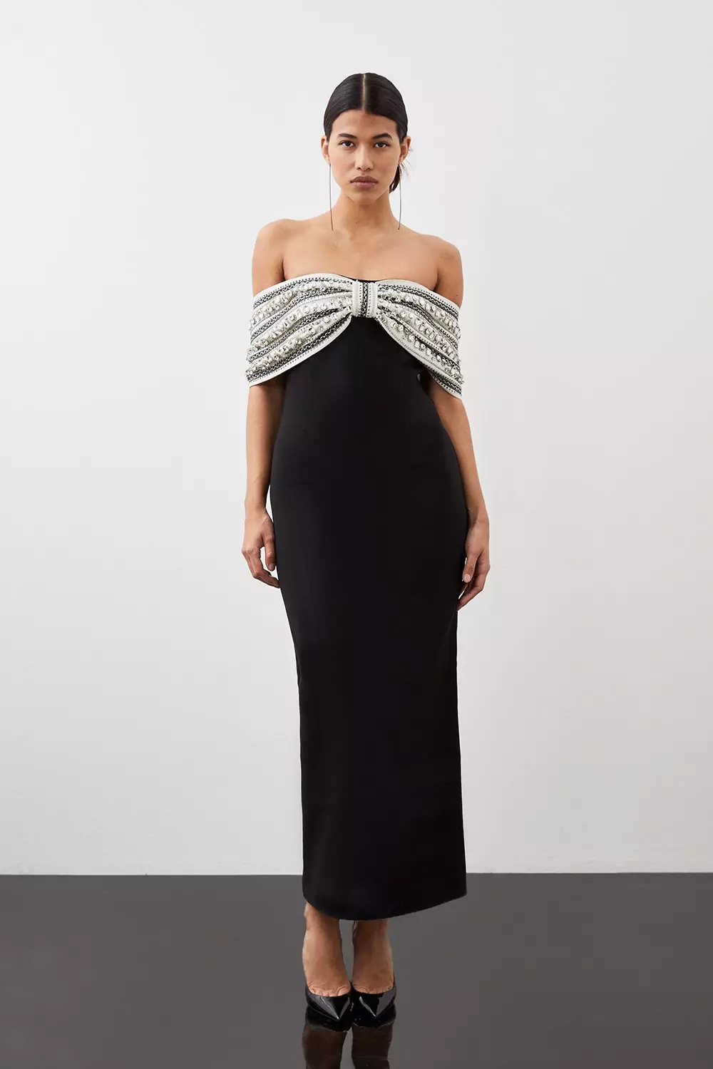 Karen millen hotsell escaping bow dress