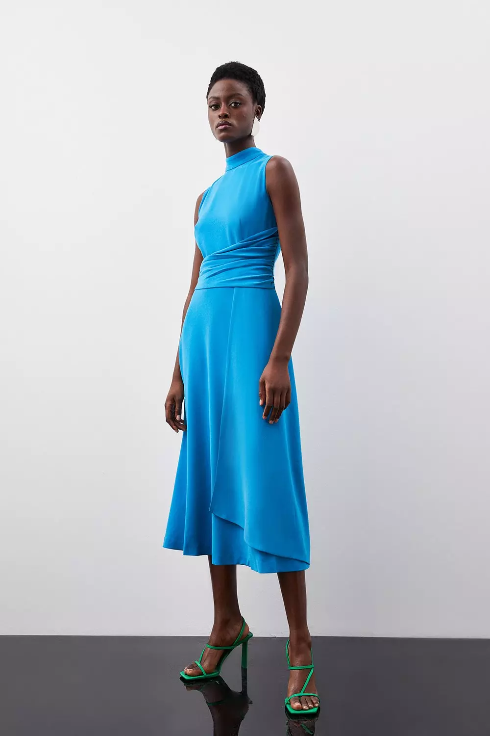 Reiss marling 2024 draped dress