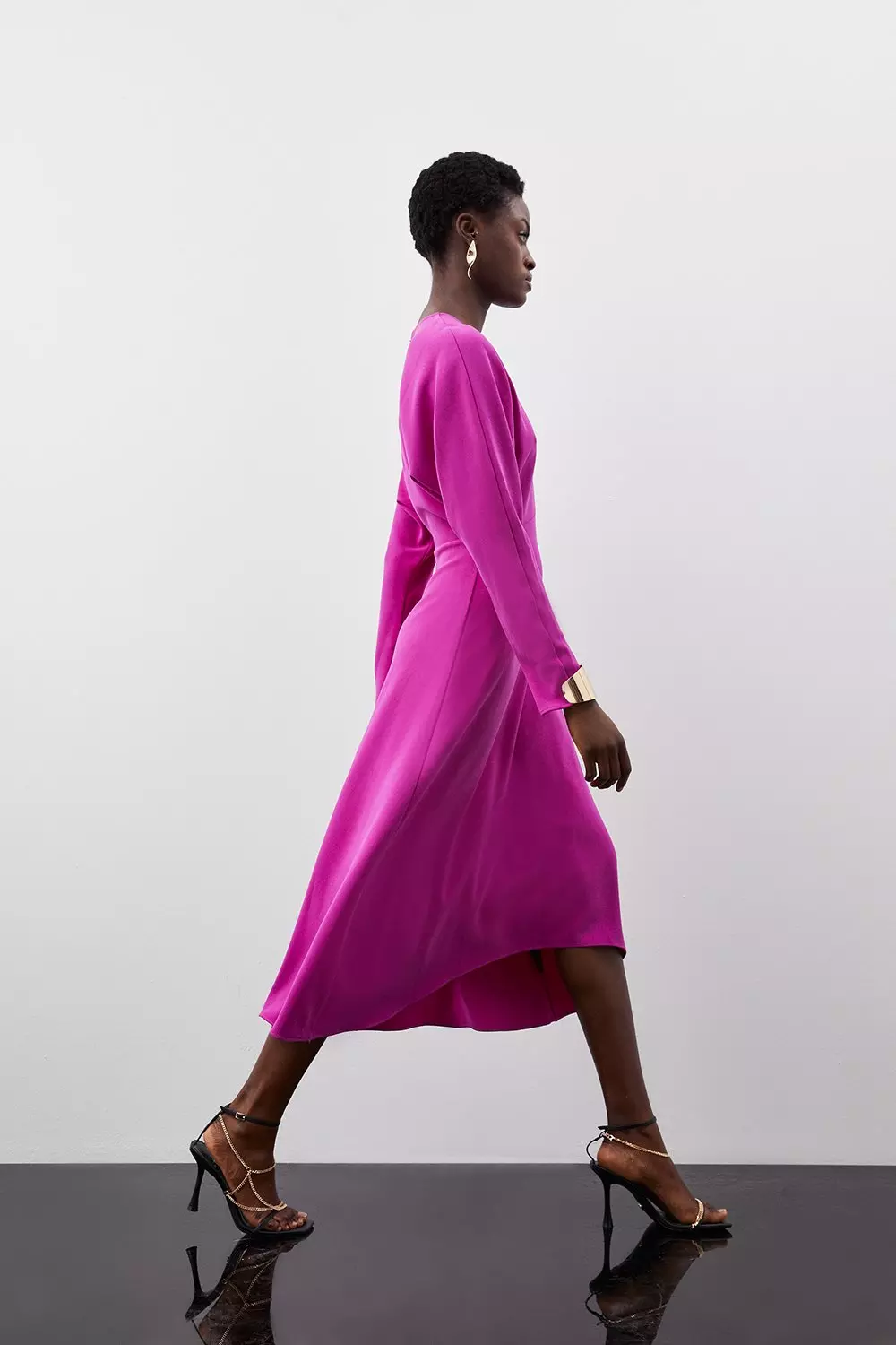 Karen millen best sale forever dress magenta