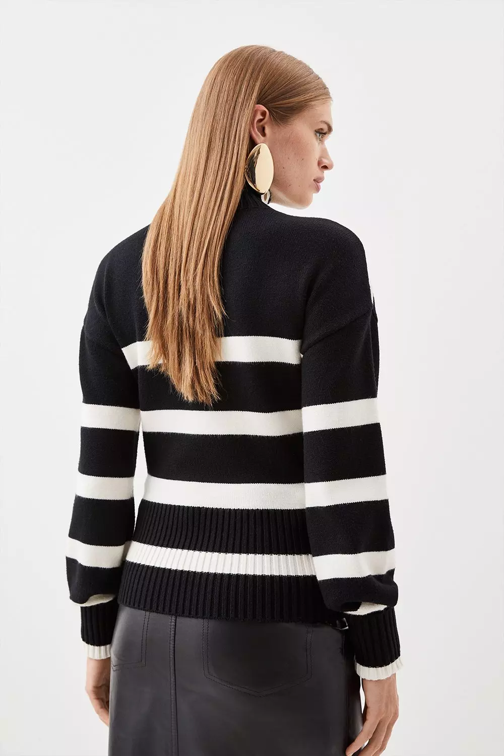 Karen millen outlet striped jumper