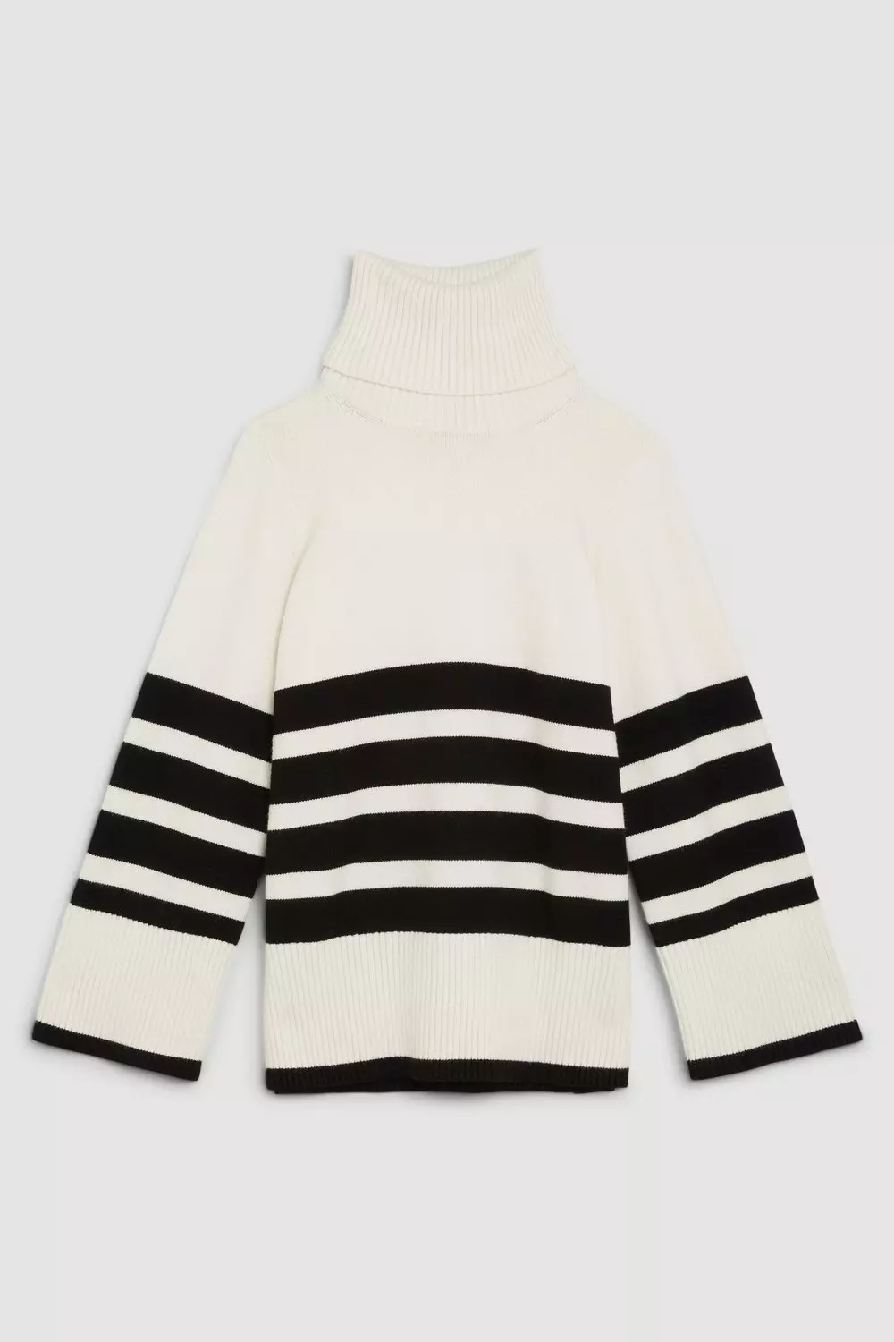 Hem Striped Knit Split | Sweater Millen Karen