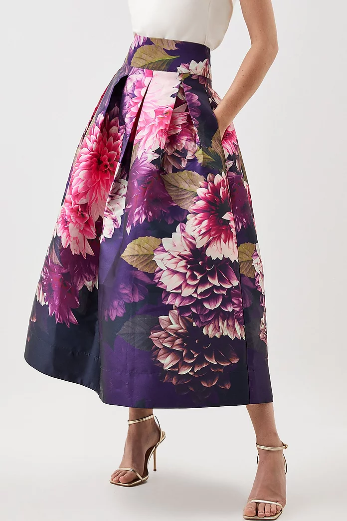 Skirt Millen Maxi | Prom Floral Karen Exploding