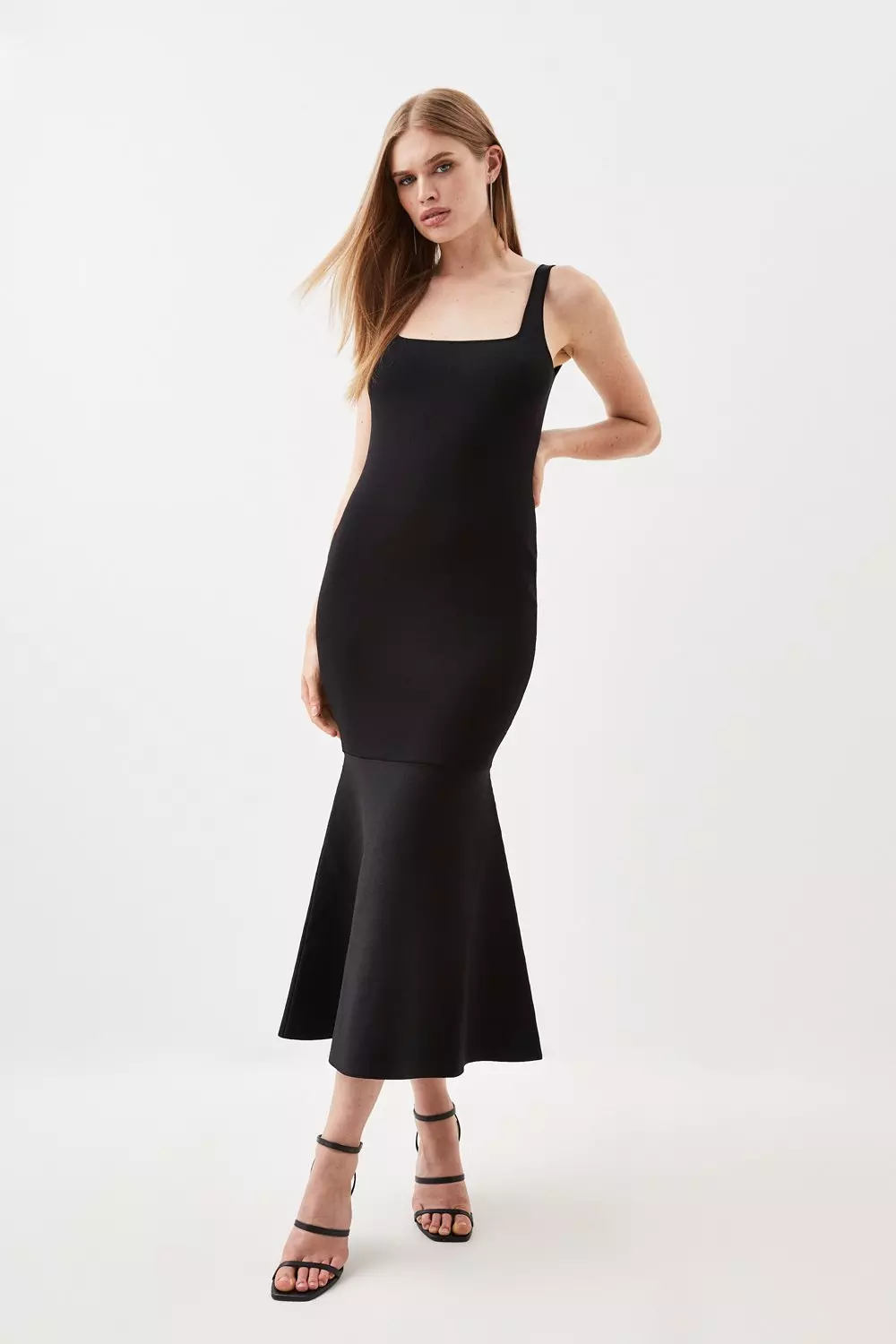 Karen millen body contour midi clearance dress