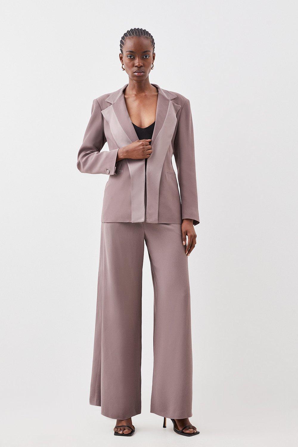Veromia Dressed Up - DU522 - Trouser Suit - Cream Rose