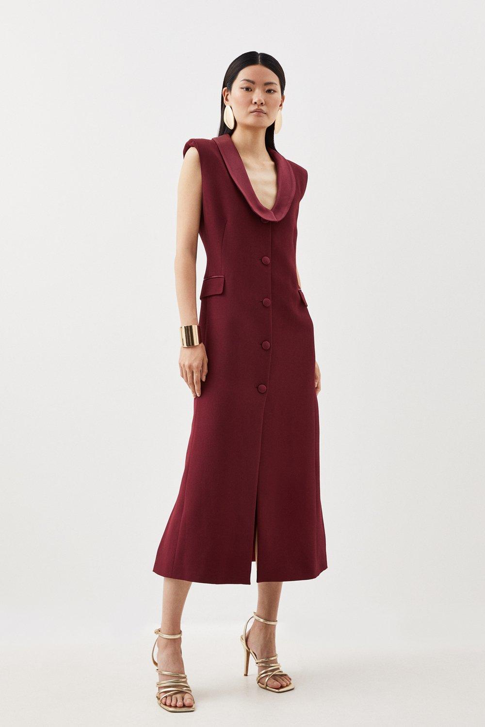 Midi blazer dress clearance uk