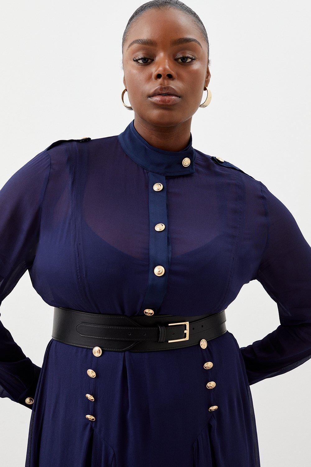 Plus Size Military Dress