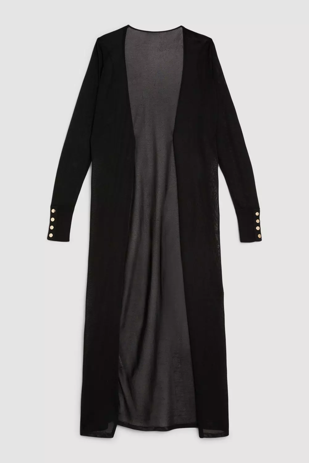 Karen millen black discount cardigan