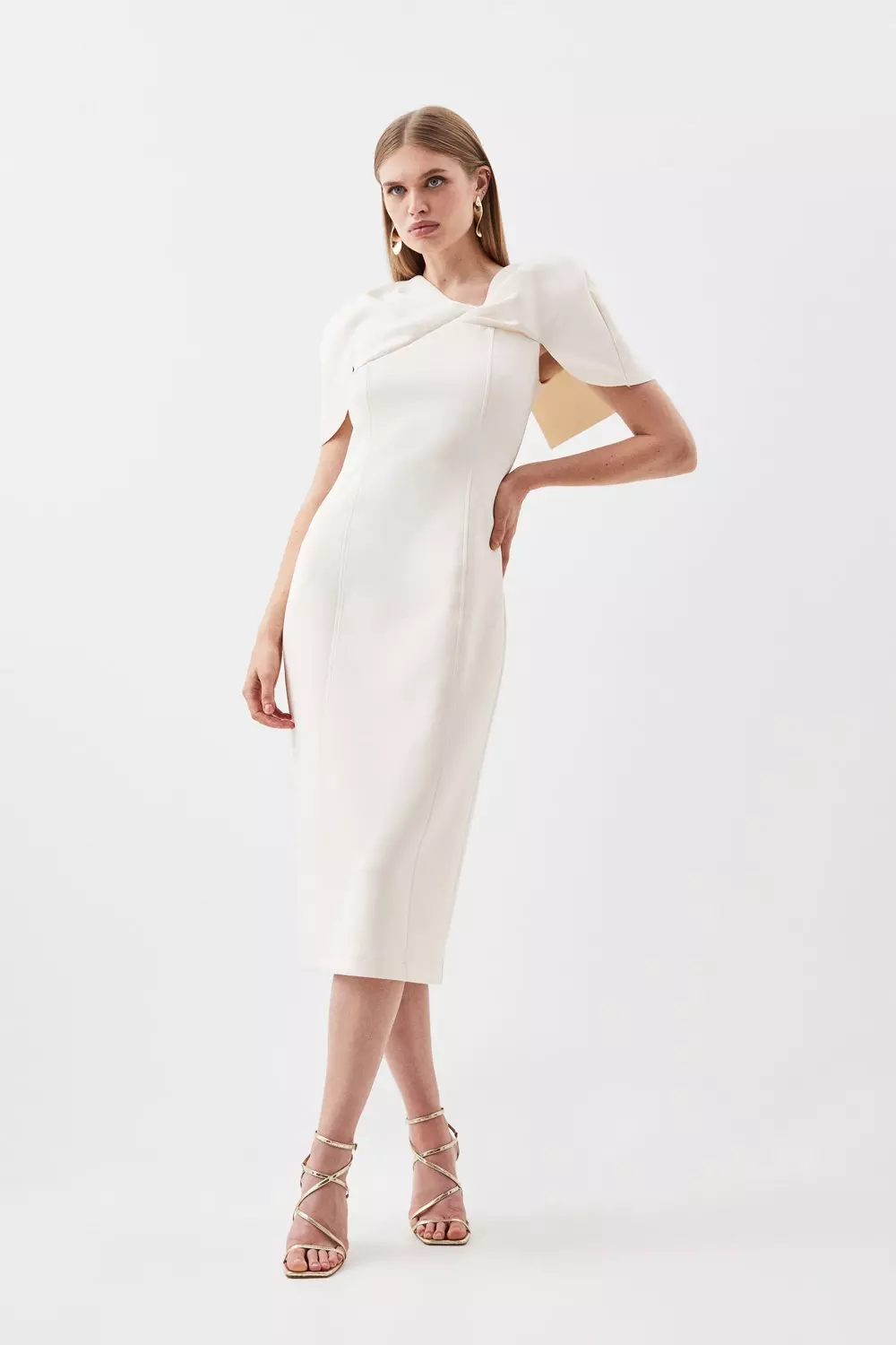 Karen millen outlet asymmetric dress