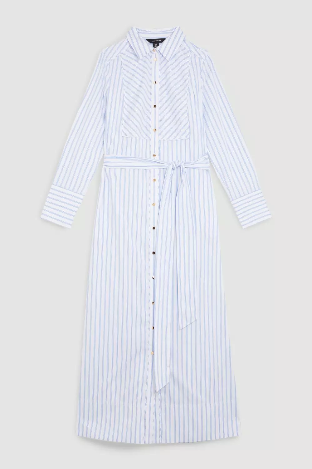 Karen millen striped store shirt dress