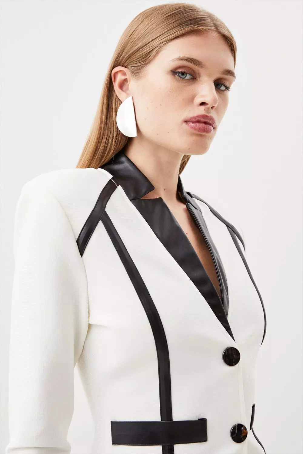 Karen millen clearance white jacket