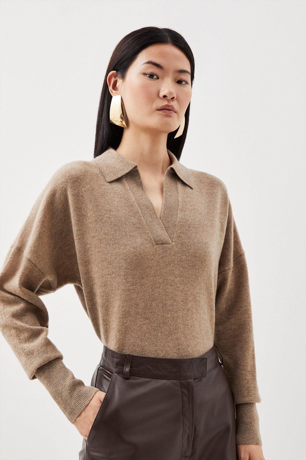 Karen millen cashmere tunic sale