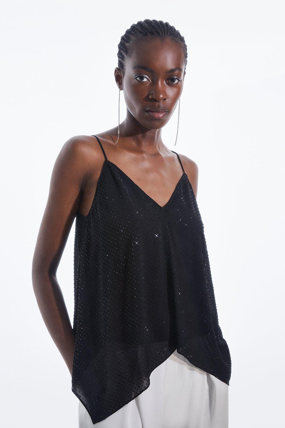 Black deals camisole tops