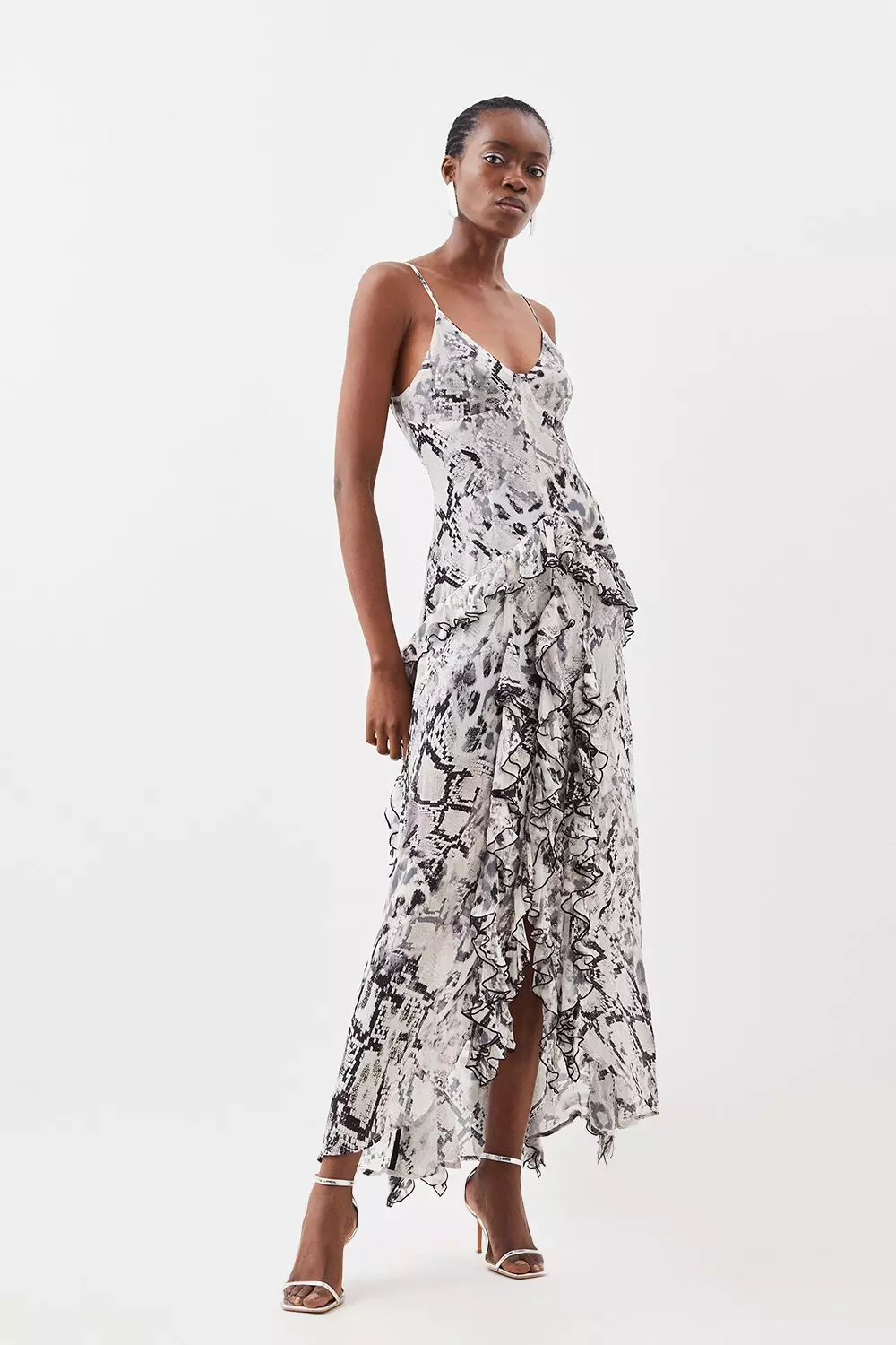 Maxi 2025 snakeskin dress