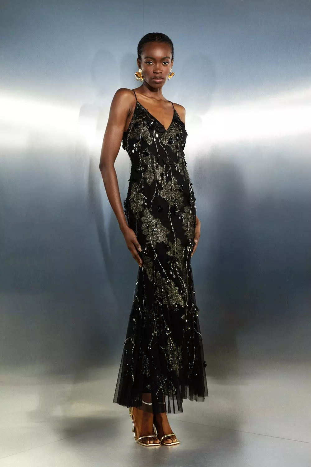 Versace inspired 2024 maxi dress