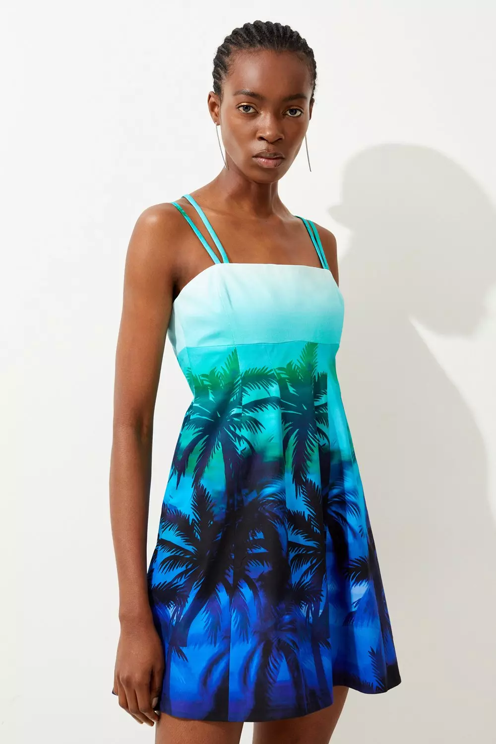 Strappy 2025 print dress