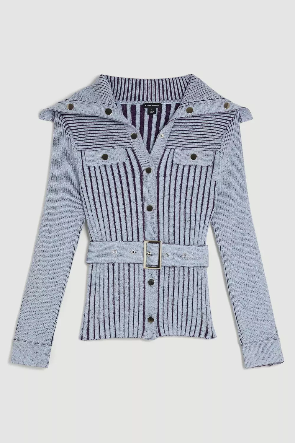 Belted on sale sweater jacket