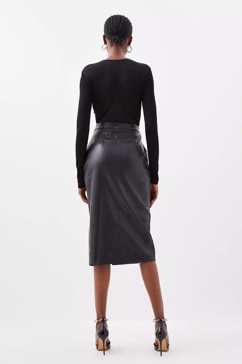 Sheer skirt cheap midi dress