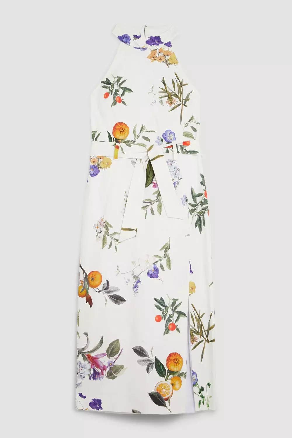 Karen millen hotsell floral halterneck dress