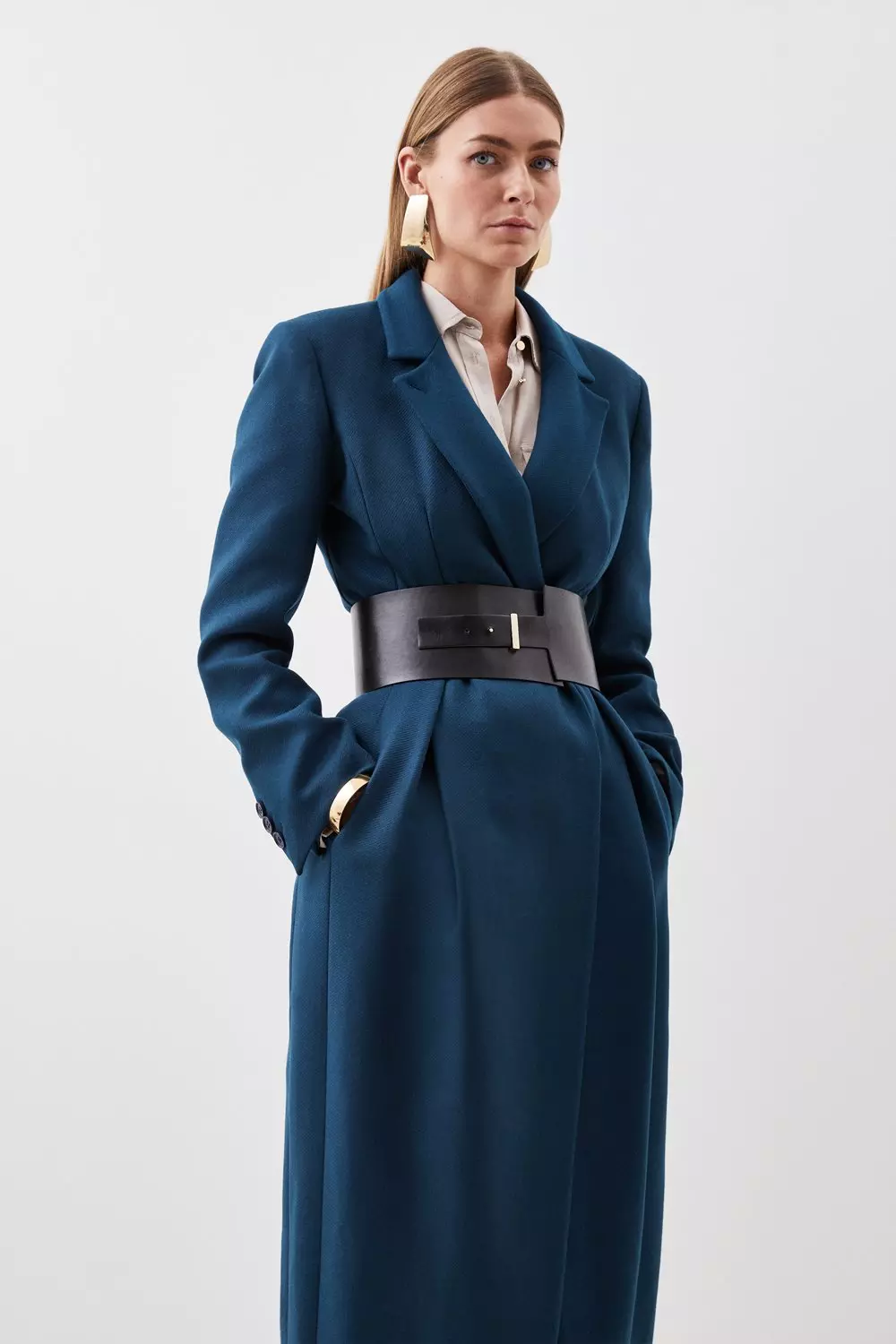 Midi wool coat sales womens