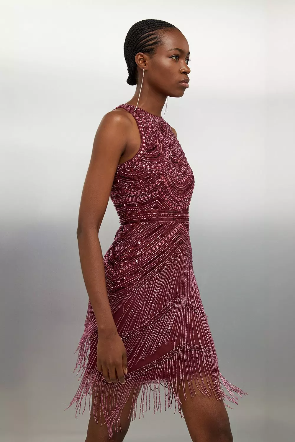 Mini 2025 beaded dress