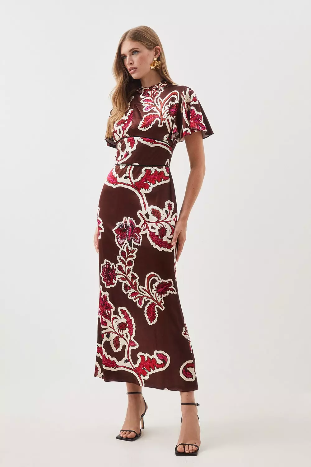 Dress deals midi batik