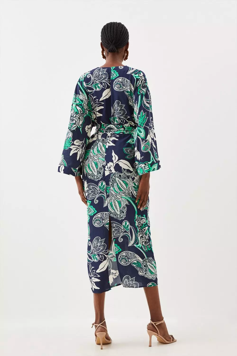 Batik hot sale kimono dress