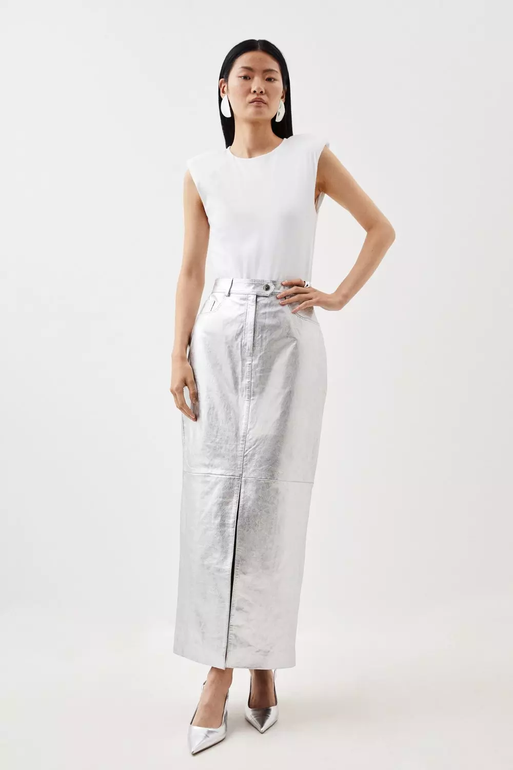 White skirt outlet karen millen