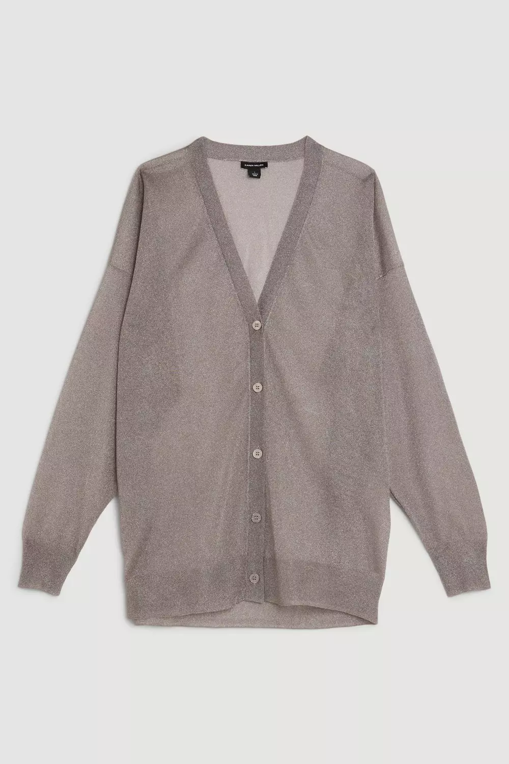 Thread & Supply Color Block Gray Cardigan Size S - 76% off