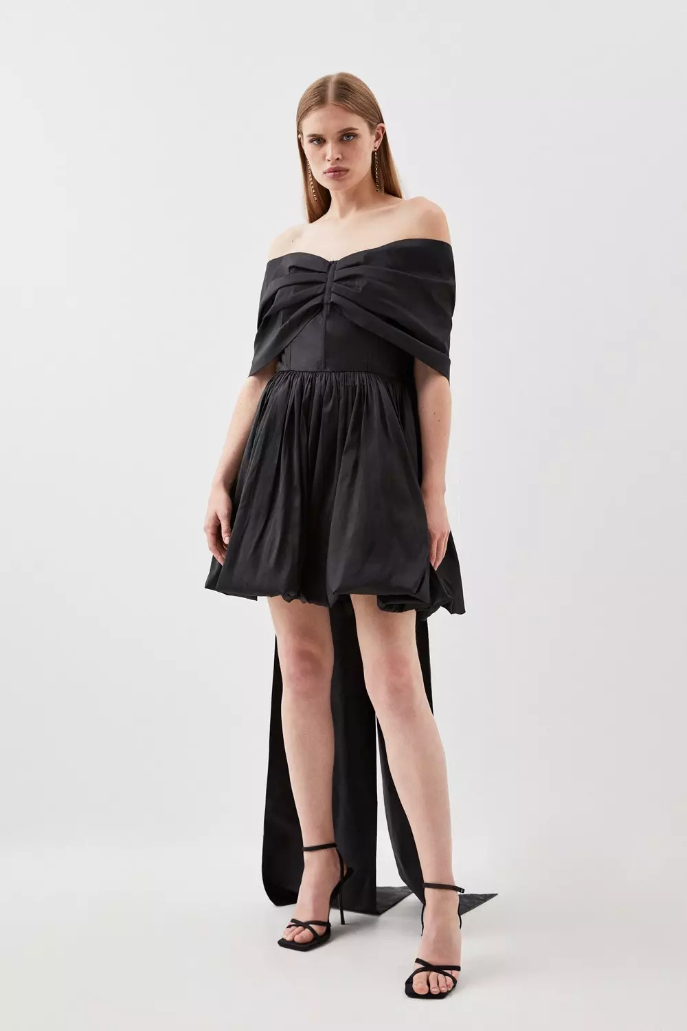 Karen millen bow waist best sale midi dress