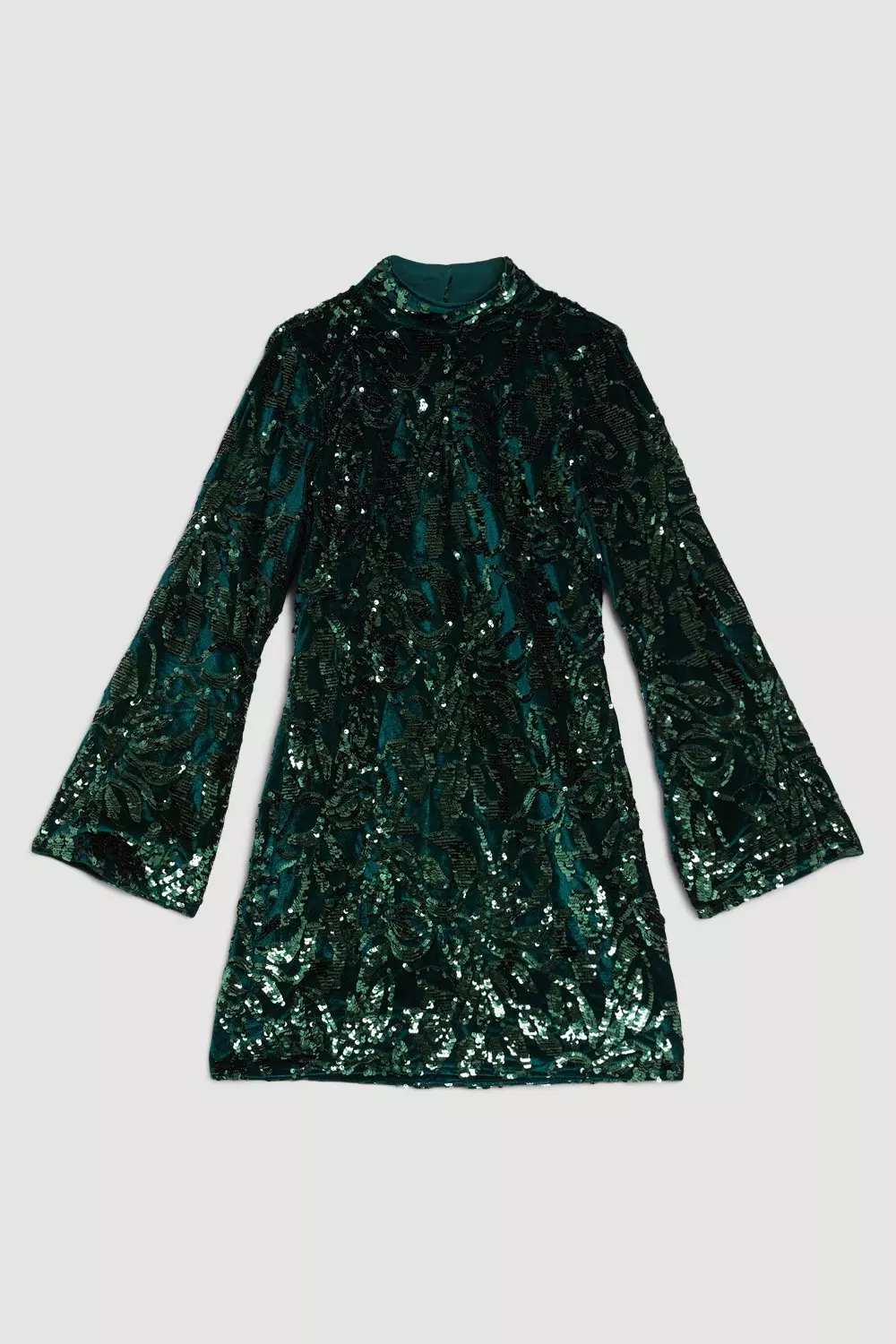 Zara velvet hotsell sequin dress