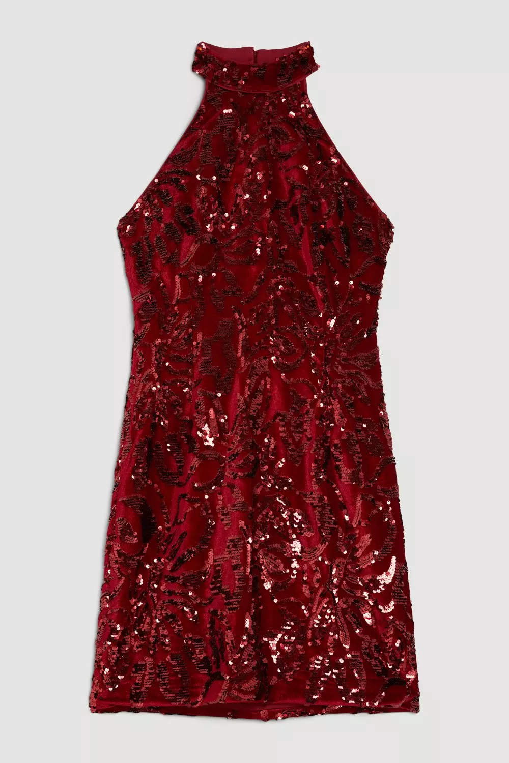 Karen millen clearance red sequin dress