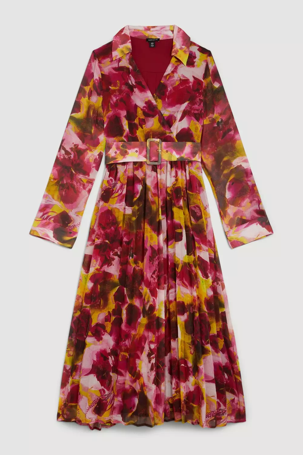 Karen millen clearance abstract print dress