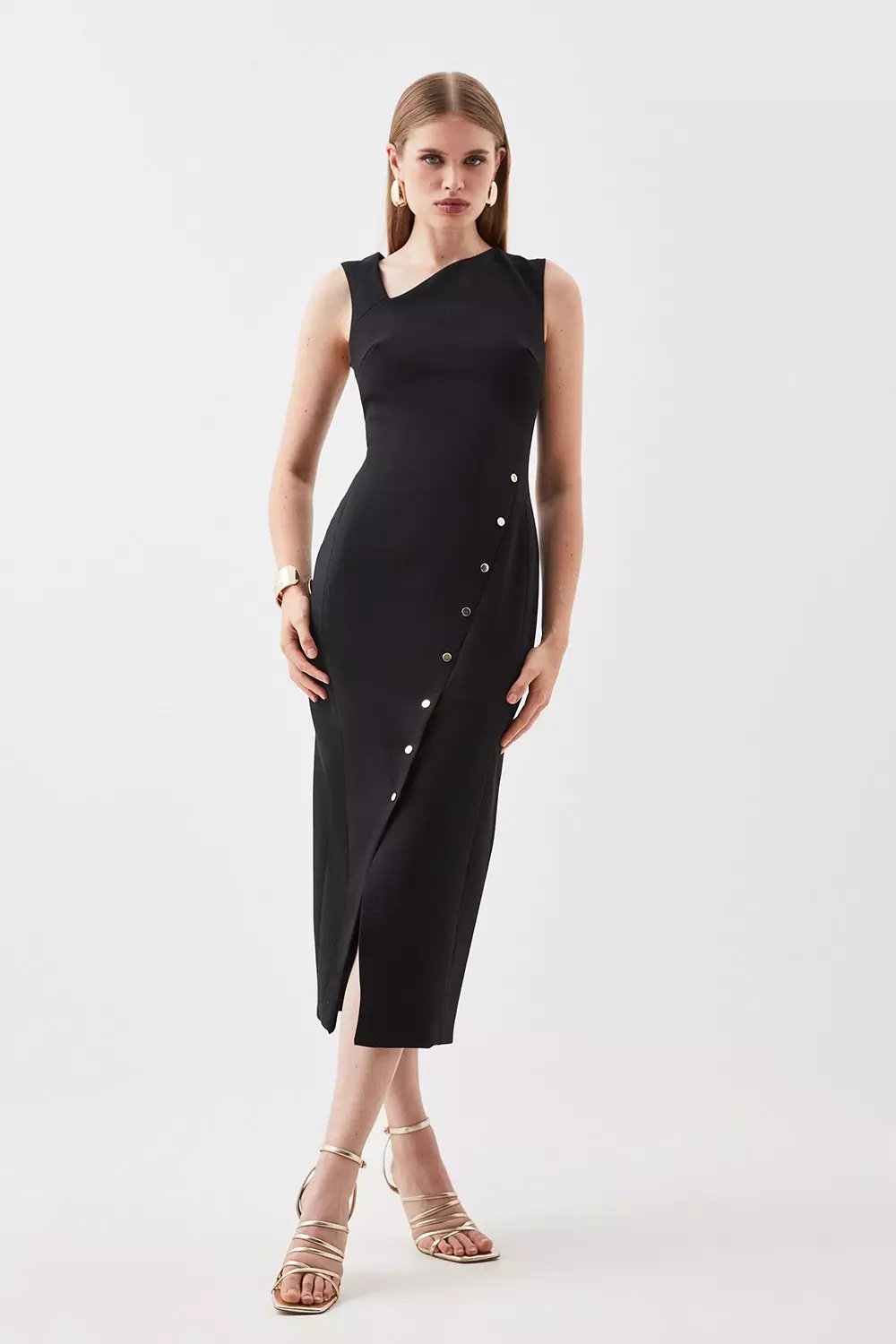 Karen millen shop asymmetric dress