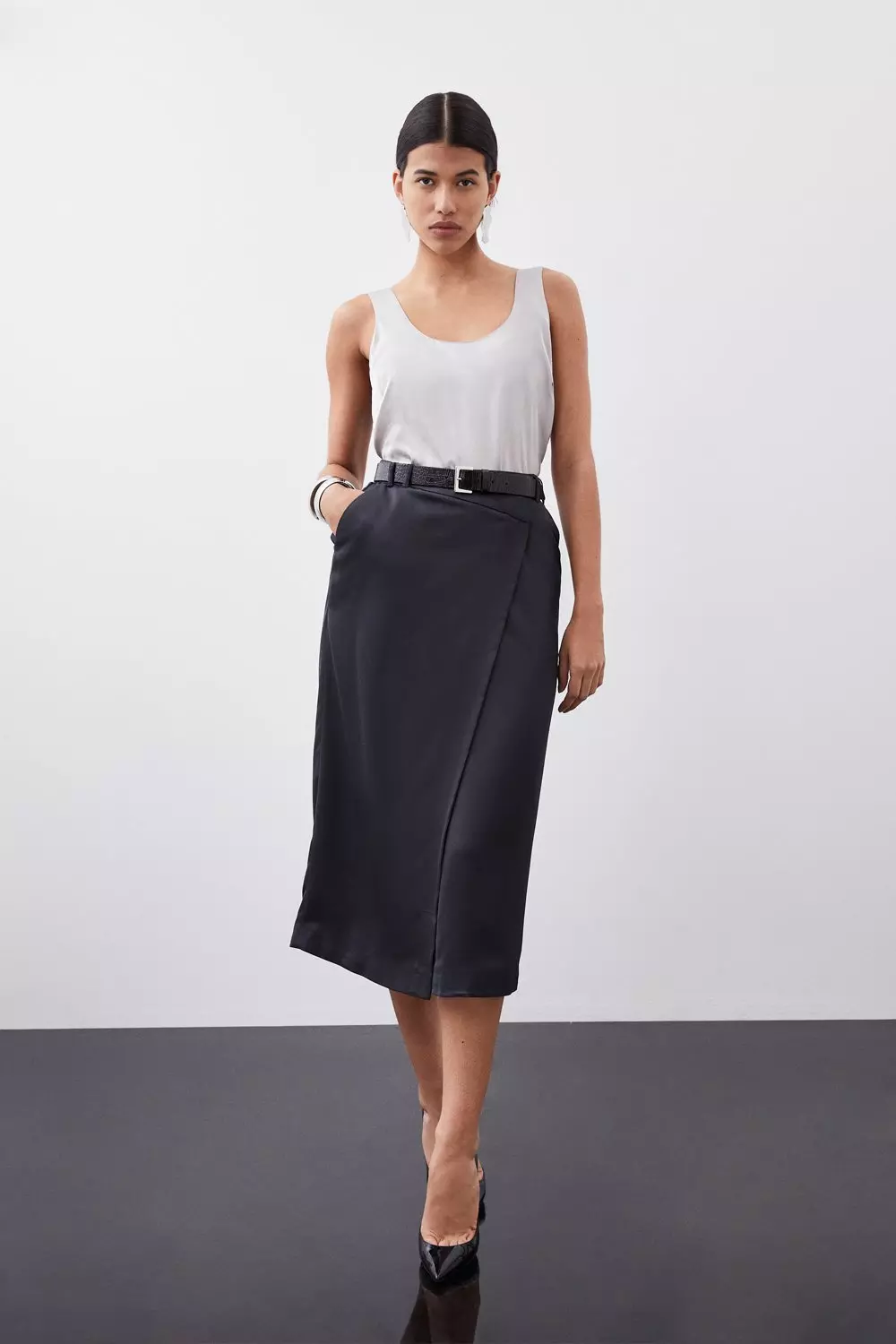 Black pencil skirt outlet karen millen