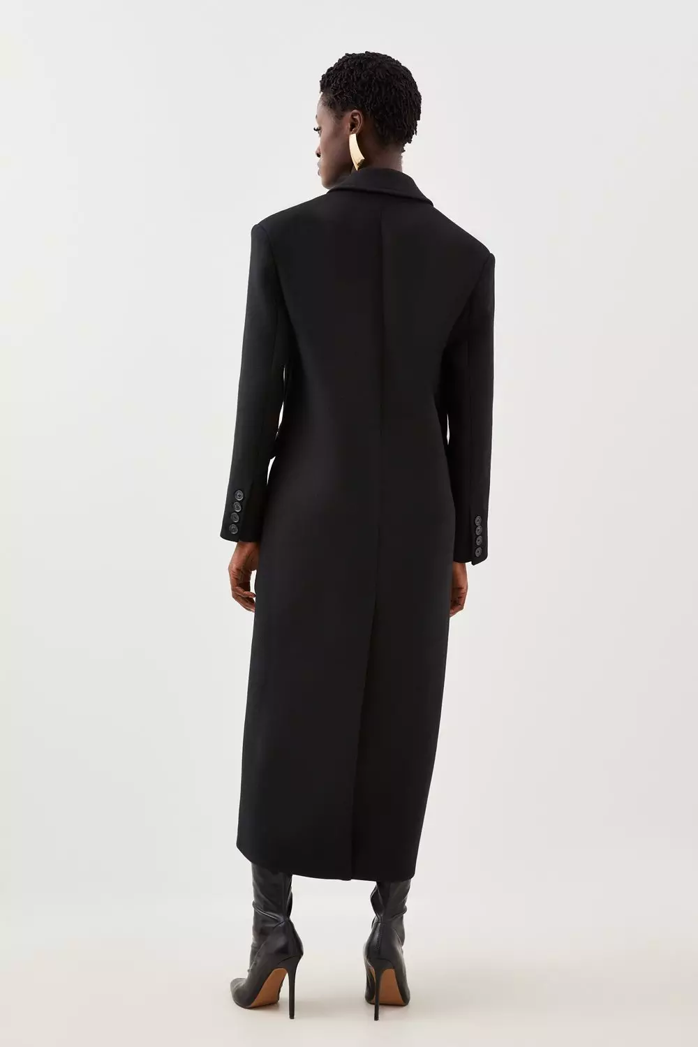 Karen millen clearance double breasted coat