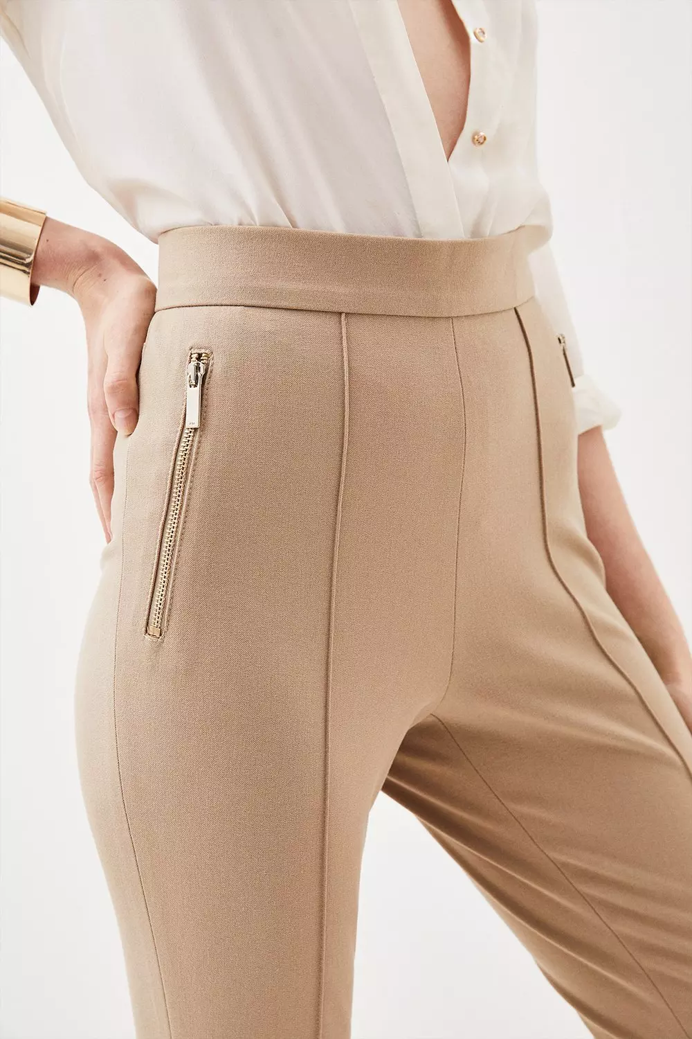 Bi Stretch Woven Jodhpur Pants | Karen Millen