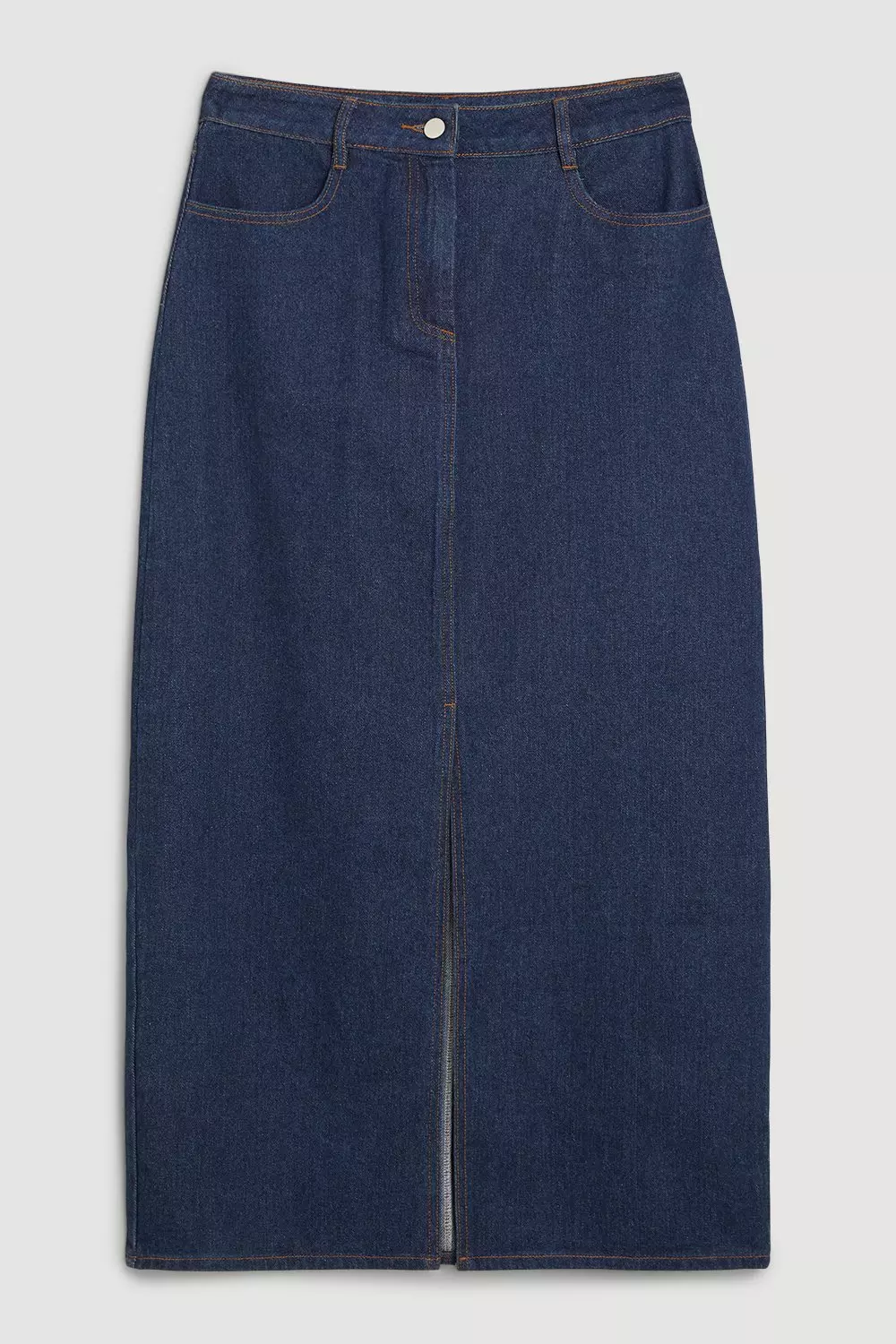 Mid length clearance denim skirts ebay