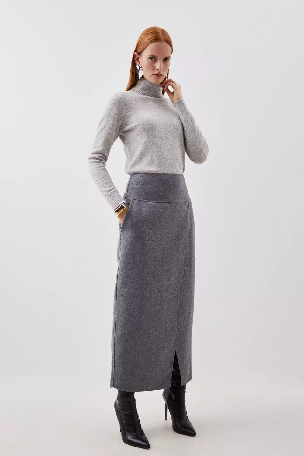 Long wool 2025 skirt 6 pack