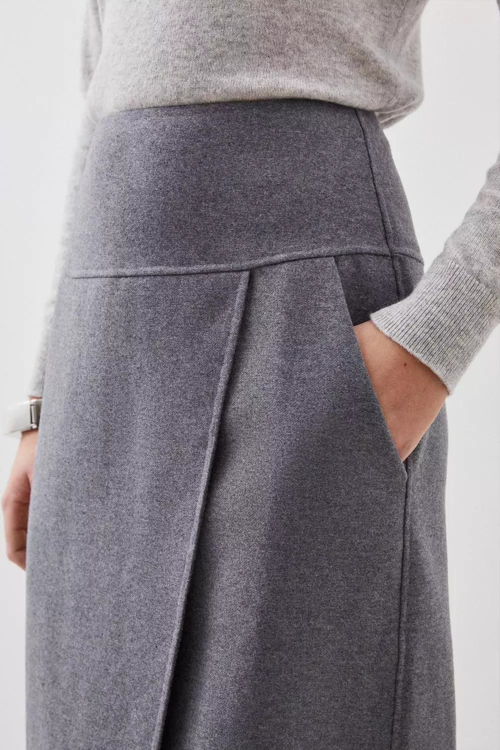 Long wool skirt outlet 6 pack