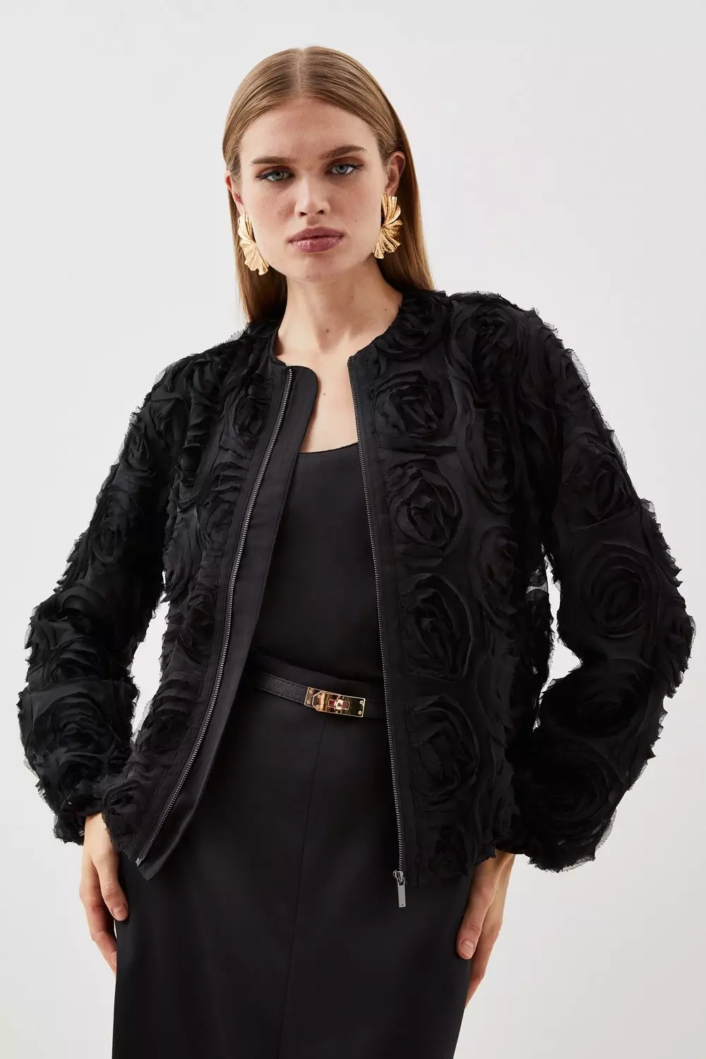 Karen millen outlet black jacket