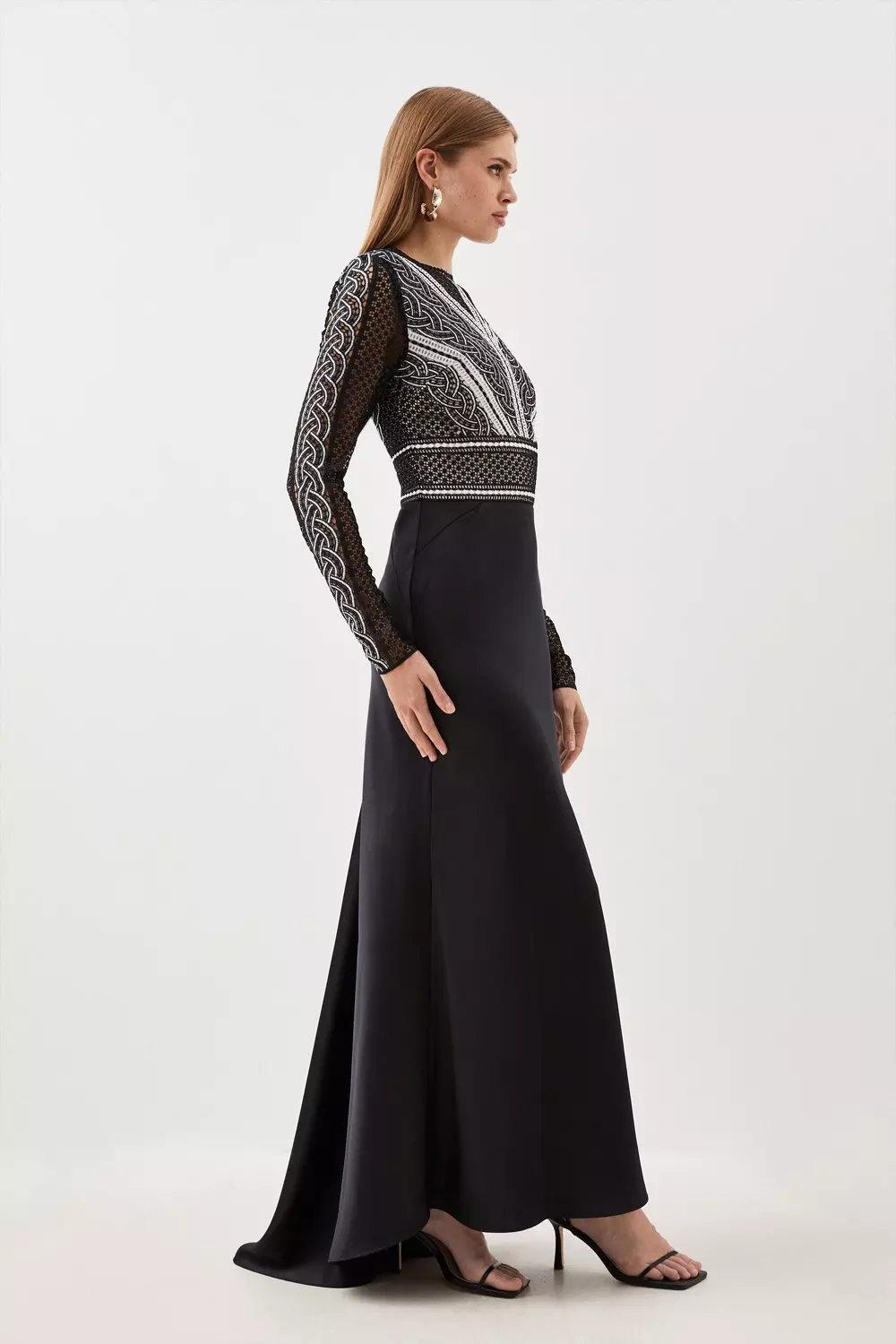 Petite maxi evening dresses with sleeves sale