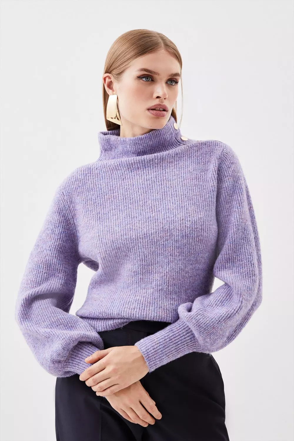 Karen millen 2025 stretch knit jumper