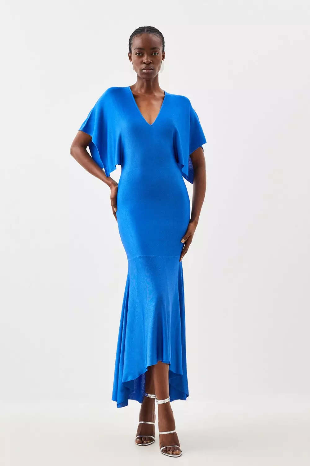 Karen millen 2024 cobalt blue dress