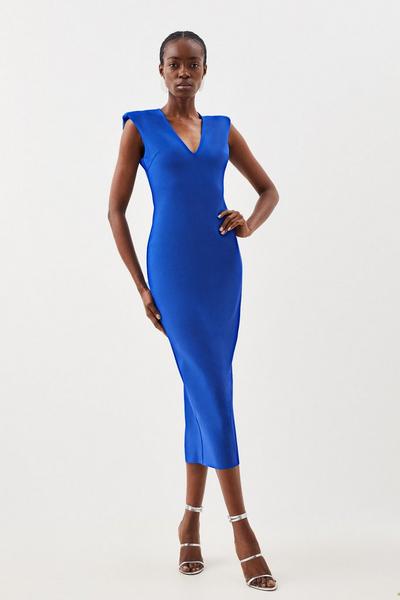 Blue Occasion Dress | Karen Millen US