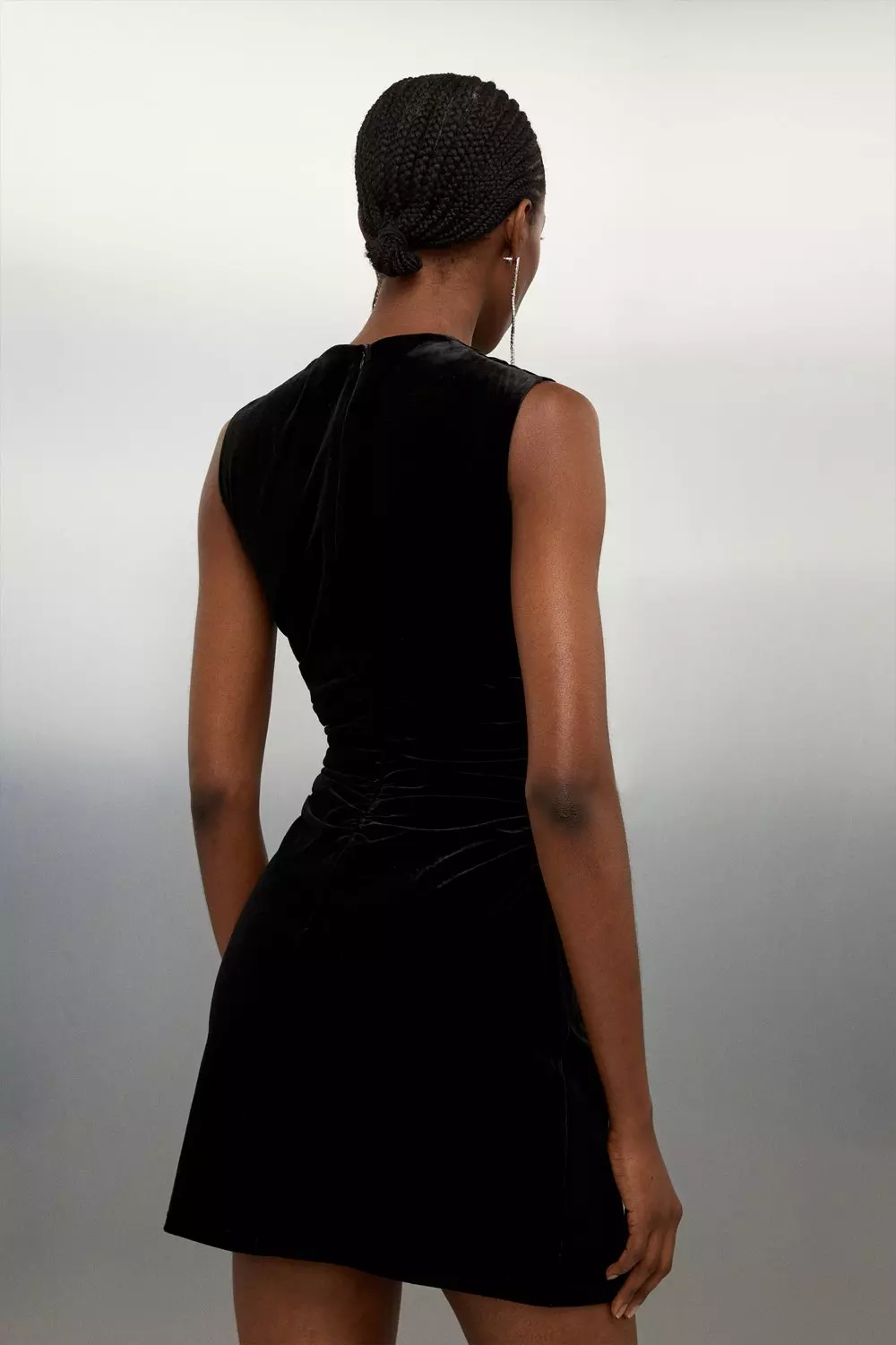 Always forever velvet mini dress hotsell
