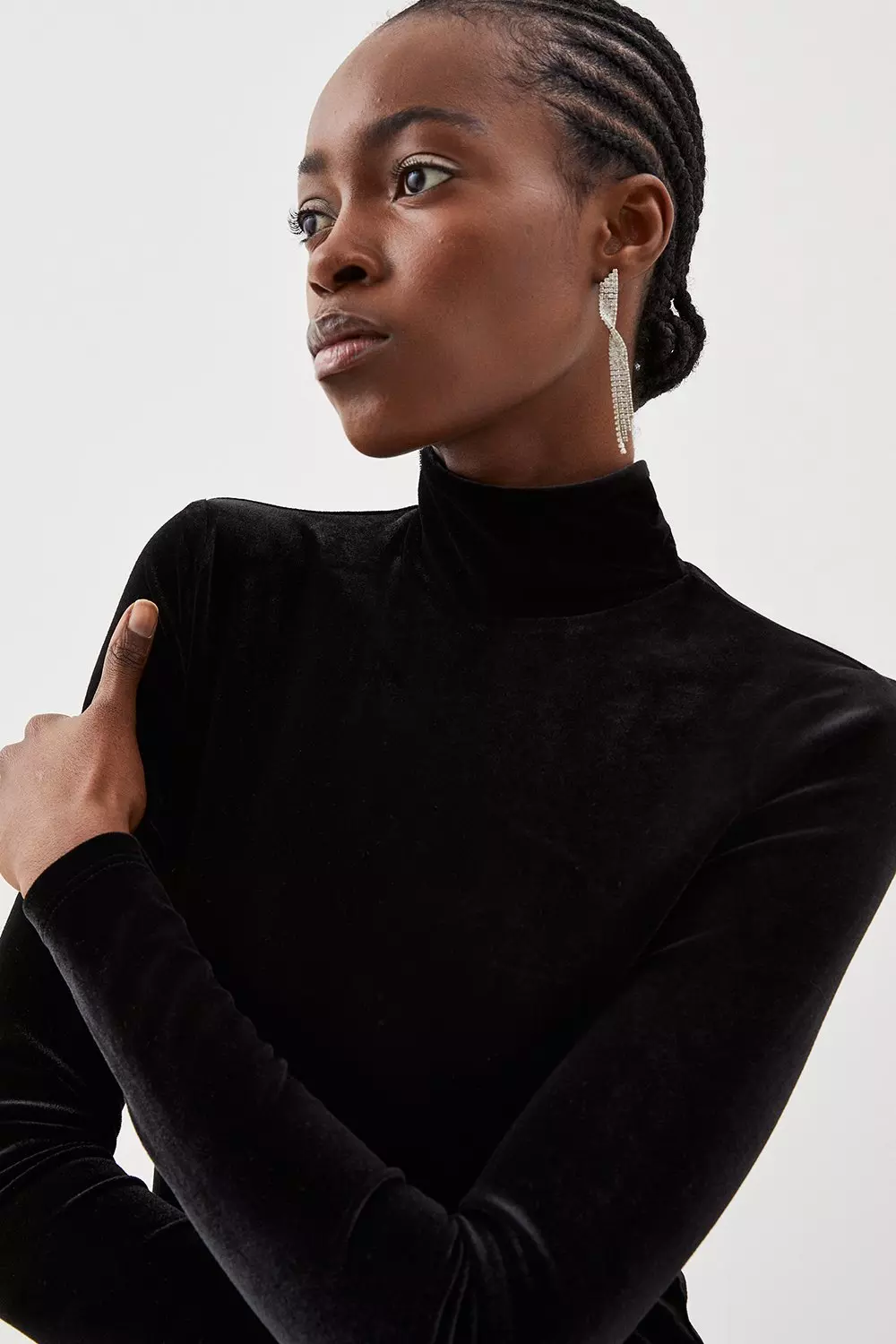 Jersey turtleneck hot sale